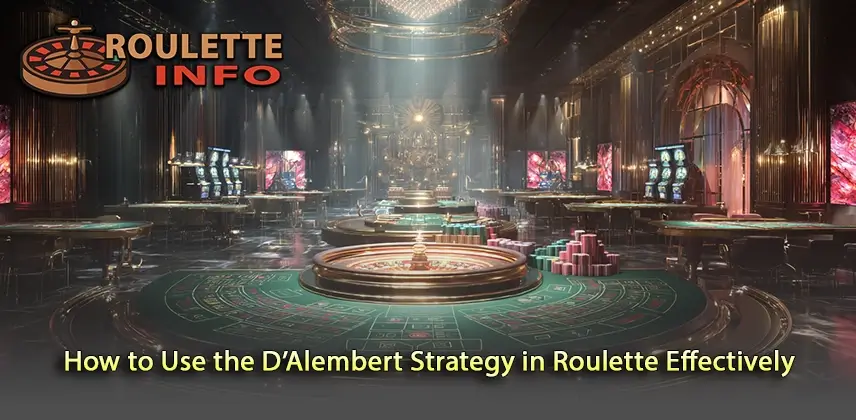Explore Effective Techniques for the D’Alembert Strategy in Roulette